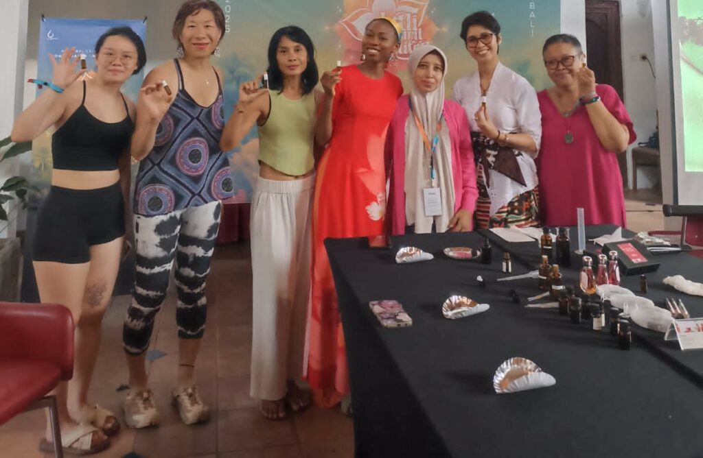 Aromatherapy class in bali